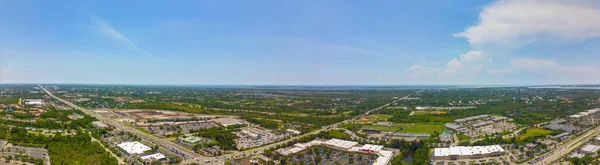 Дженсен Біч Штат Флорида Сша Липня 2023 Року Аерофотозйомка Середньої — стокове фото