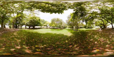 Coral Gables yakınlarındaki Schenley Park 'ın 360 eşdörtgen fotoğrafı.