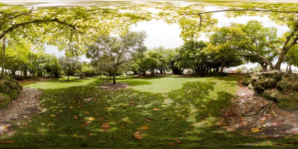 360 Fotos Equiretangulares Schenley Park Miami Perto Coral Gables — Fotografia de Stock