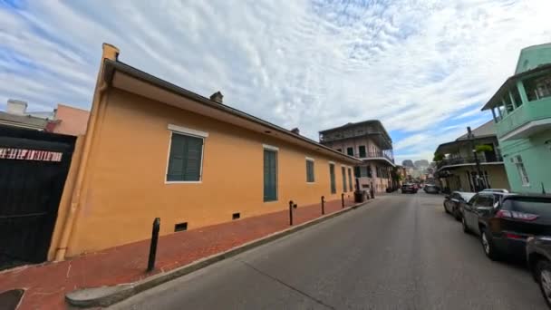 Hisse Senedi Videosu French Quarter New Orleans — Stok video
