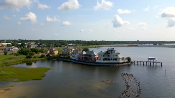 Piedras Lujo Pensacola Muscogee Wharf — Vídeo de stock