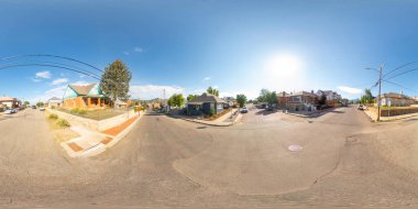 Trinidad Colorado 'daki tarihi evlerin 360 fotoğrafı