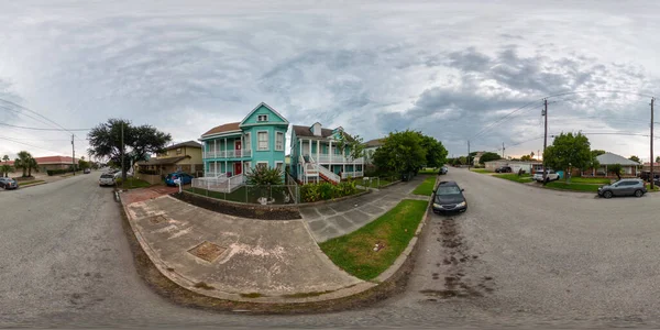 Galveston Adası Teksas 360 Tane Dörtgen Fotoğraf Evi — Stok fotoğraf
