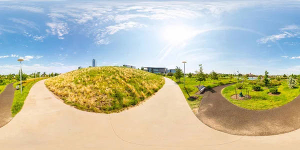 360 Kolmá Fotografie Scissortail Park Downtown Oklahoma City — Stock fotografie