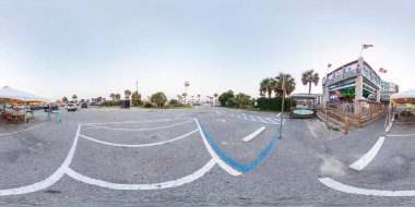 Pensacola Plajı, FL, ABD - 21 Temmuz 2023 Eşkenar dörtgen fotoğraf salonu