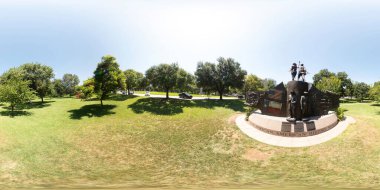 Austin, TX, ABD - 24 Temmuz 2023 Fotoğraf Teksas Afro-Amerikan Tarihi Anıtı