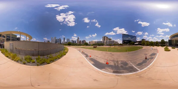 오스틴 2023 360 사각형 콜로라도 예술을위한 오스틴 텍사스 다운타운 — 스톡 사진