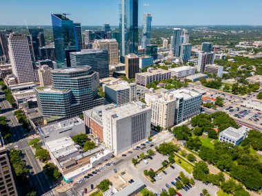 Texas Hava Fotoğrafları Lisans ve Düzenleme Departmanı Şehir Merkezi Austin