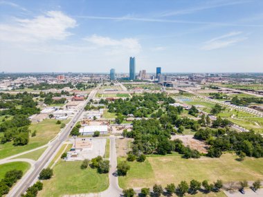 Oklahoma City şehir merkezindeki hava parkları yaz sıcağı dalgası 2023