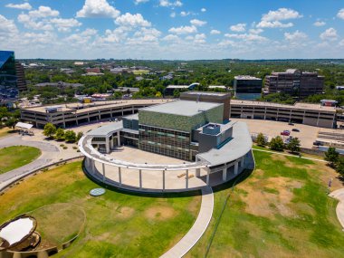 Austin, TX, ABD - 24 Temmuz 2023: The Long Center for the Performing Arts Austin Texas