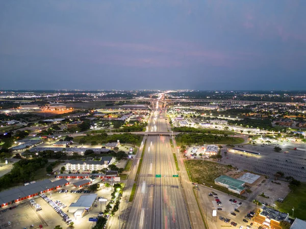 Motorvei I45 South Belt Houston Texas – stockfoto