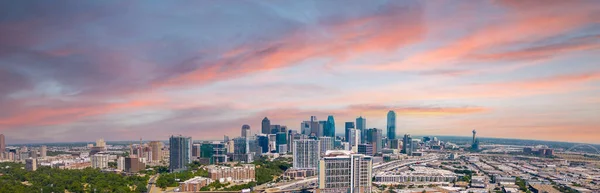 Aerial Panorama Dallas Texas Circa 2023 — Stock Photo, Image