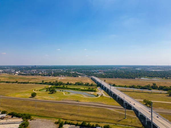 Aerial Photo Trammell Crow Park Dallas Texas Usa Circa 2023 — Stock Photo, Image