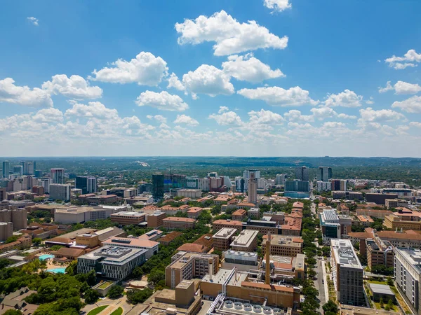 Austin Usa Juli 2023 Luftaufnahme University Texas Juli 2023 — Stockfoto