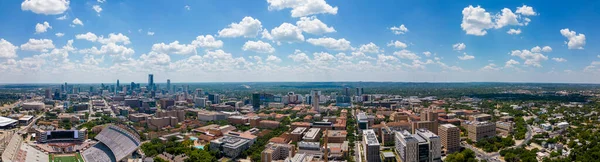 Austin Texas États Unis Juillet 2023 Panorama Aérien Université Texas — Photo