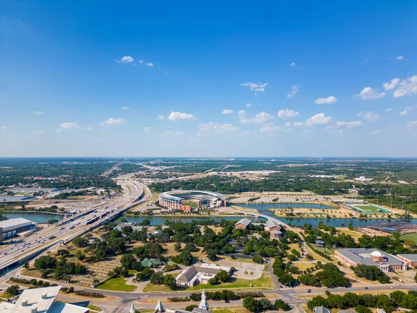Waco Usa Luglio 2023 Foto Aerea Baylor University Vista Del — Foto Stock