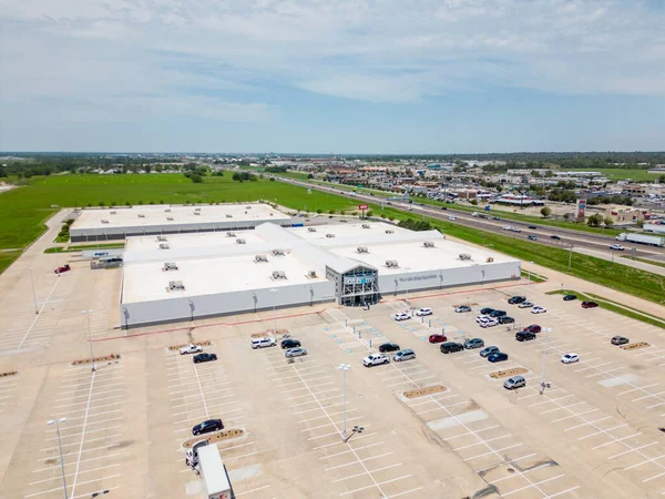 stock image Oklahoma City, OK, USA - July 25, 2023: Aerial photo At Home decor superstore