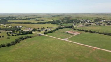 Hava İHA görüntüleri Foss Oklahoma USA