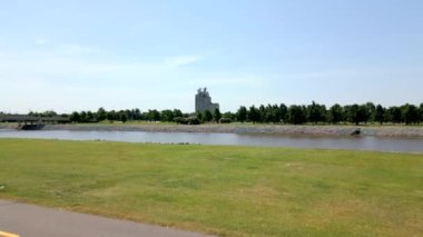 Hava görüntüsü Oklahoma Nehri 4k