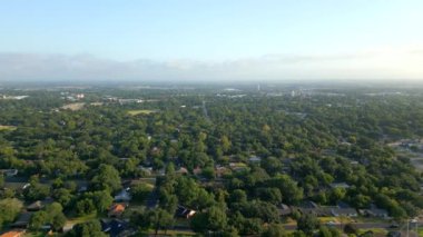 Brenham Teksas 'taki hava görüntüleri.