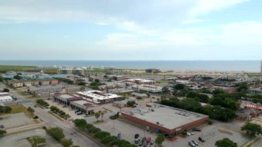 Galveston Teksas 'ta ev turu
