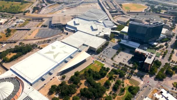 Images Aériennes Drones Dallas Convention Center Vers 2023 — Video