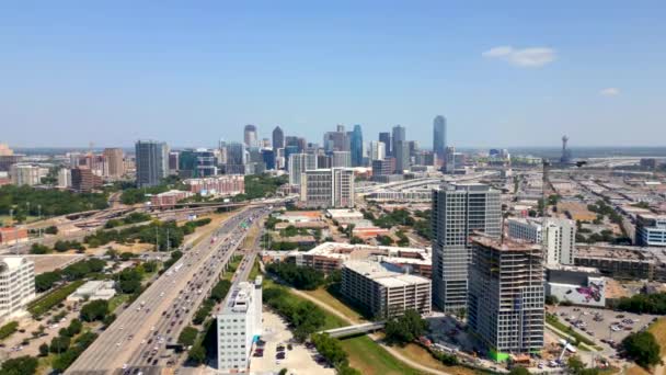 Auto Estrada Para Dallas Texas — Vídeo de Stock