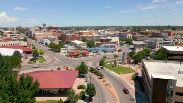 Downtown Pueblo Colorado Verano 2023 — Vídeos de Stock