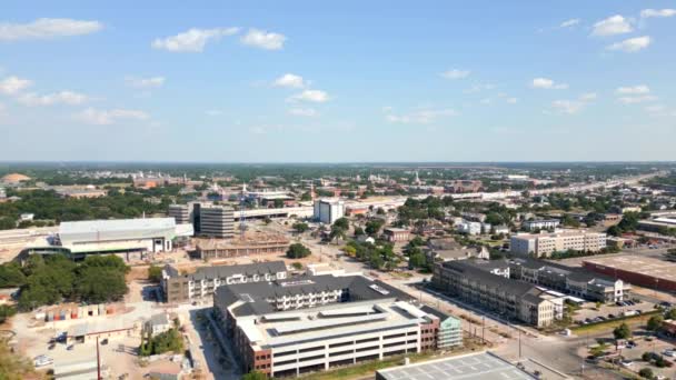 Recorrido Aéreo Por Video Con Drones Downtown Waco Texas 2023 — Vídeos de Stock