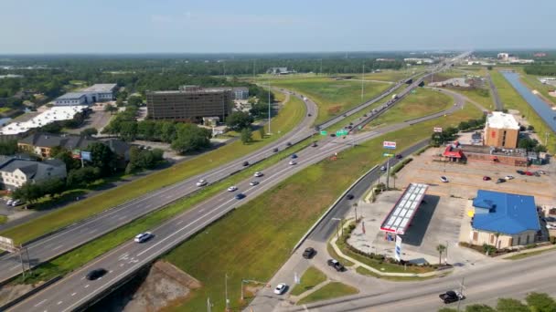 비디오 고속도로 Beaumont 텍사스 I10 — 비디오