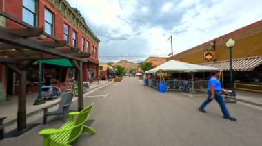 Tarihi şehir Salida Colorado hareketli video turu