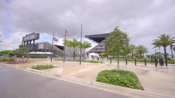 Wycieczka Drv Pnk Stadium Piłka Nożna Inter Miami — Wideo stockowe
