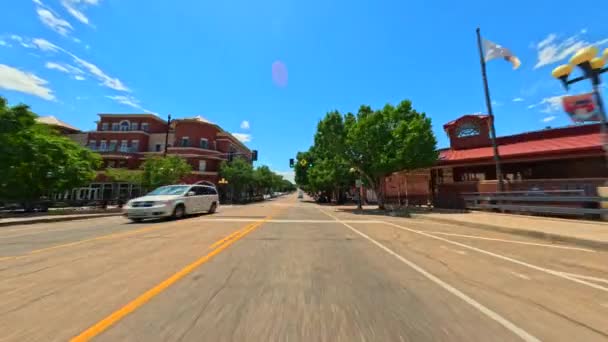 Проезжая Юнион Авеню Пуэбло Колорадо Сша — стоковое видео