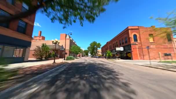 Летний Тур Pueblo Colorado Usa — стоковое видео