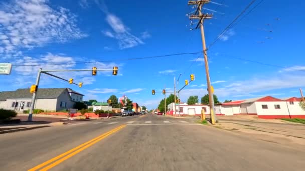 Guidare Tour Main Street Trinidad Colorado Stati Uniti — Video Stock