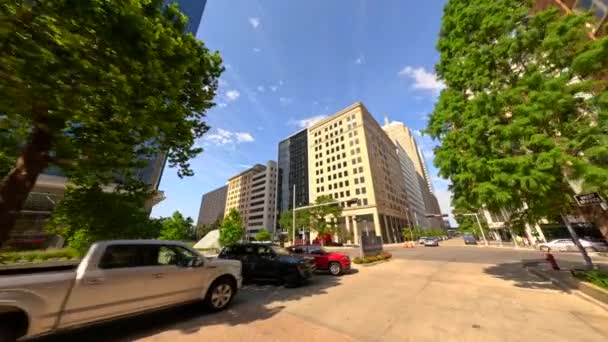 Şehir Merkezinde Bisiklet Turu Oklahoma City Yaz 2023 — Stok video