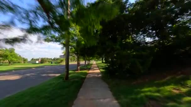 俄克拉荷马州奥克拉荷马市清洁人行道 — 图库视频影像