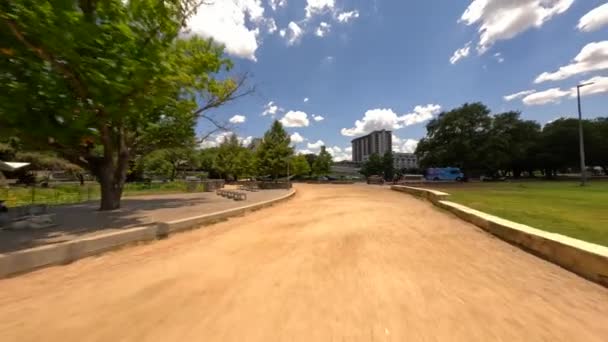 Καλοκαίρι Κύμα Καύσωνα Austin Τέξας Butler Metro Park Περίπου 2023 — Αρχείο Βίντεο
