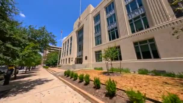 Travis County Probate Court Austin Texas Amerikai Egyesült Államok — Stock videók