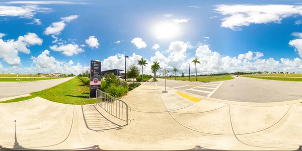 劳德代尔堡 Fort Lauderdale 美国佛罗里达州劳德代尔堡 Fort Lauderdale Florida 2023年8月19日 360张等长方形照片 — 图库照片