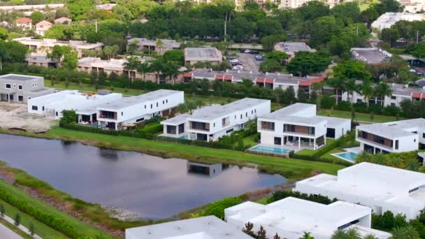 Стокове Відео Ботаніко Вестон Флорида Розкішні Будинки — стокове відео