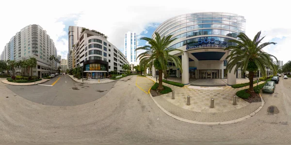 Fort Lauderdale Abd Ağustos 2023 Şehir Merkezi Fort Lauderdale 360 — Stok fotoğraf