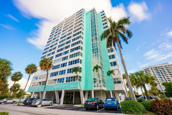 Fort Lauderdale Usa August 2023 Photo Birch Tower Fort Lauderdale — Stock Photo, Image