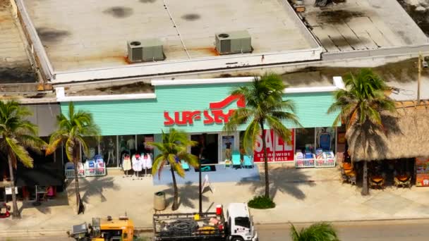Fort Lauderdale Estados Unidos Septiembre 2023 Tienda Minorista Ropa Playa — Vídeos de Stock