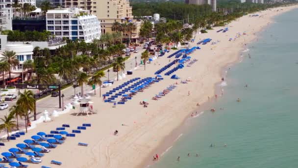 Touristes Fort Lauderdale Destination Vacances Été 2023 — Video