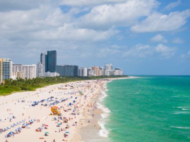 Miami Beach, FL, ABD - 3 Eylül 2023: İşçi Bayramı Miami Beach Florida 2023