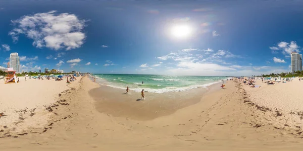 Miami Plajı Abd Eylül 2023 Fotoğraf Miami Plajı Şçi Bayramı — Stok fotoğraf