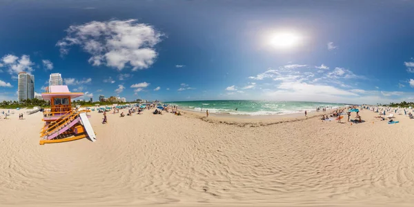Майами Бич Штат Флорида Сша Сентября 2023 Года 360 Фото — стоковое фото