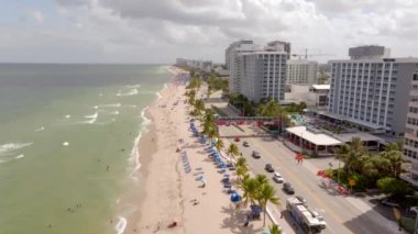 Fort Lauderdale Plajı 'nda İşçi Bayramı 2023