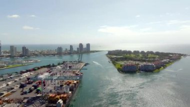 Stok videosu Miami Sahili hiper hız 2023